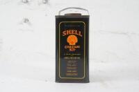 SHELL: A c1980s Shell 'Car Care Kit' in form of an early Shell oil tin - 3