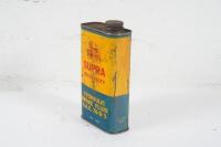 GOLDEN FLEECE: A Golden Fleece 'Supra Heavy Duty' hydraulic&nbsp;brake fluid one imperial pint tin - 2