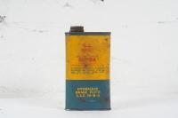 GOLDEN FLEECE: A Golden Fleece 'Supra Heavy Duty' hydraulic&nbsp;brake fluid one imperial pint tin - 3