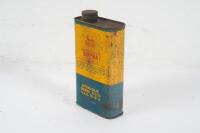 GOLDEN FLEECE: A Golden Fleece 'Supra Heavy Duty' hydraulic&nbsp;brake fluid one imperial pint tin - 5