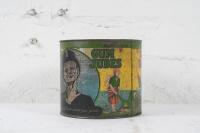 ALLEN'S: A scarce and early Allen's 'Irish Moss Gum Jubes' - 'For Coughs and Colds' tin with great pictorial imagery - 6