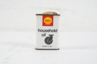 SHELL: A Shell household oil four fluid ounce oiler&nbsp;