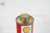 SHELL: A Shell 'X-100 20/30' Motor Oil one quart tin - 3