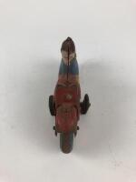CIVILIAN: Early Japanese bike, clockwork, 13 cms, c1950s plus pre-war bike in poor condition. - 5
