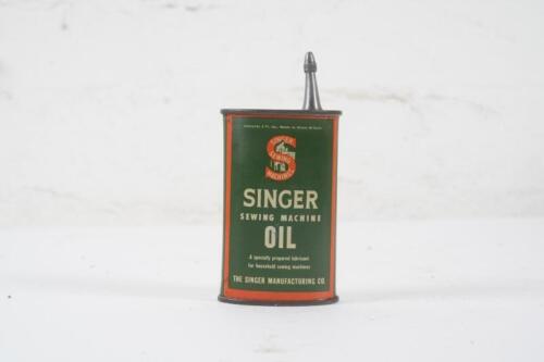 SINGER: A Singer sewing machine oil three fluid ounce oiler