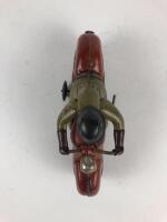 CIVILIAN: Early Japanese bike, clockwork, 13 cms, c1950s plus pre-war bike in poor condition. - 12