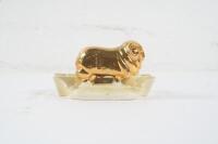 GOLDEN FLEECE: An original ceramic Golden Fleece ashtray - 4