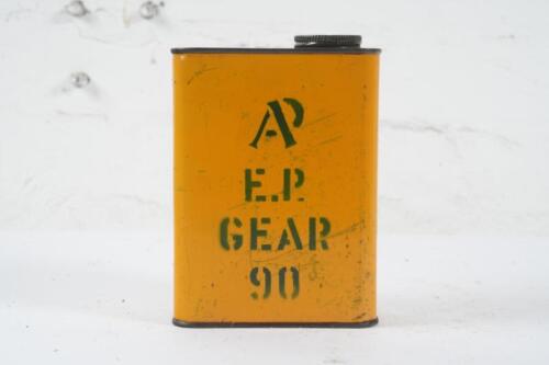 PENNSYLVANIA: A Pennsylvania oil tin with painted stenic reading 'E.P. Gear 90'