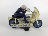 POLICE: Two Police U Turn Motor Cycles, battery operated, made in Japan c1960/70s. - 9