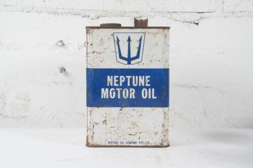 NEPTUNE: A Neptune 'Super Lube' one gallon motor oil tin