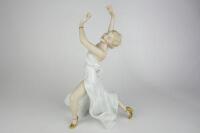 DANCER: A fine German porcelain figure of a dancer by Wallendorf - 5