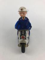 POLICE: Police Patrol made in Japan c1950s, friction, 21cms. - 5