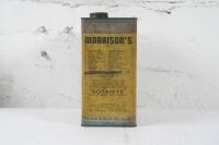 MORRISON'S: A Morrisons&nbsp;Australia 'Neatsfoot Oil' one gallon tin&nbsp; - 3