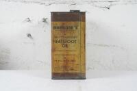 MORRISON'S: A Morrisons&nbsp;Australia 'Neatsfoot Oil' one gallon tin&nbsp; - 4
