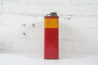 SHELL: A one imperial gallon Shell 'Single' S.A.E. 30 motor oil tin&nbsp; - 10