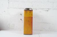 SHELL: A one imperial gallon Shell 'Single' S.A.E. 30 motor oil tin&nbsp; - 11