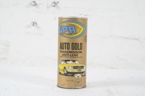 GPA: A sealed 15 fluid ounce can of GPA Goldpower Automotive 'Auto Gold Transmission Anti Leak' lubricant