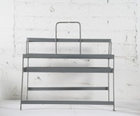 RACK: A reproduction ten bottle rack, as used by Golden Fleece, Shell and others