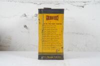 GOLDEN FLEECE: A Golden Fleece H.C.Sleigh Limited 'Multi-compounded Motor Oil' one imperial gallon tin - 2