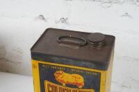GOLDEN FLEECE: A Golden Fleece H.C.Sleigh Limited 'Multi-compounded Motor Oil' one imperial gallon tin - 5