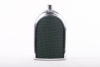 A nice 1960s Ruddspeed flask in the form of a W.O Bentley radiator, 20cm high