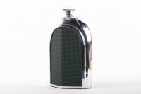 A nice 1960s Ruddspeed flask in the form of a W.O Bentley radiator, 20cm high - 3