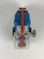 NOVELTY: Two Roll Over bikes made in Japan & Korea, 9 & 12 cms long. - 12