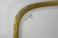 MINTON: A large Minton platter featuring Windsor Castle - 7