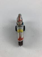 MIXED: Four small 7.5 cm friction bikes, 2 x Police, civilian & racing RN77, all made in Japan. - 11