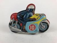 RACING: Two boxed racers, Champion Rider by Yone Japan plus Auto Racer also made in Japan. - 8