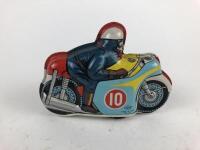 RACING: Two boxed racers, Champion Rider by Yone Japan plus Auto Racer also made in Japan. - 10
