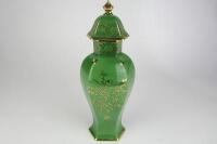 LIMOGES: A hexagonal lidded urn by Limoges - 4