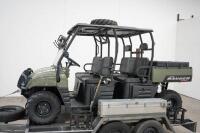 2008 Polaris Ranger 4x4 700 EFI Crew Cab, with Trailer - Showing a mere 157 hours [Location: Melbourne] - 5