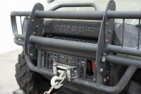 2008 Polaris Ranger 4x4 700 EFI Crew Cab, with Trailer - Showing a mere 157 hours [Location: Melbourne] - 12