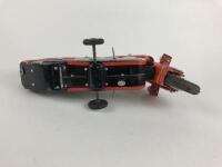 FIRE: Fire Dept Motorcycle by Modern Toys c1960, battery operated, 30 cms. - 7