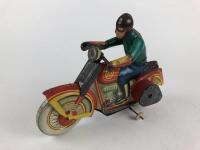 CIVILIAN: Russian solo clockwork motor cycle by A.Metta USSR c1970s.