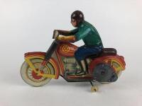 CIVILIAN: Russian solo clockwork motor cycle by A.Metta USSR c1970s. - 2