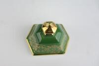 LIMOGES: A hexagonal lidded urn by Limoges - 6