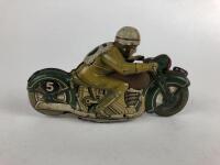 RACING: Schuco Mirakomot RN5 c1949, retro Schuco Motodrill RN1 boxed, both clockwork, 13 cms. - 10