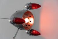 'BLAST OFF #2' Rocketship lamp&nbsp;'CAR PART ART' - By renowned Australian Artist - Terry Lawrie [Location: Melbourne] - 4