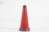 TIN TOP: An original tin top in red