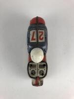 RACING: Racing Motorcycle by Rico Spain RN13, 25 cms plus Champion Racer by Asahi Japan, both friction. - 12
