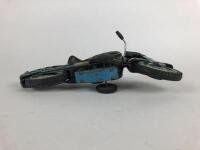 CIVILIAN: Black Harley Davidson & Red Venus friction Motorcycles by Nomura Japan, 23 cms c1960. - 7