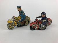 POLICE: Police bike by L.Marx USA c1950s plus Bobby bike made in England.