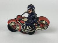 POLICE: Police bike by L.Marx USA c1950s plus Bobby bike made in England. - 8