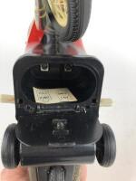 POLICE: HAJI Japan c1960s Police bike, 34 cms, friction plus Racing bike, 27 cms, battery operated c1960s. - 8