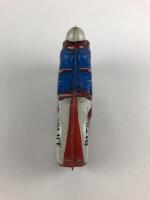 POLICE: HAJI Japan c1960s Police bike, 34 cms, friction plus Racing bike, 27 cms, battery operated c1960s. - 10