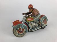 RACING: Technofix Comet Racer made in West Germany c1952, clockwork, 16 cms.