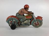 RACING: Technofix Comet Racer made in West Germany c1952, clockwork, 16 cms. - 4