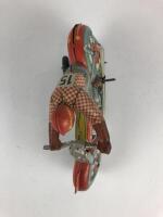 RACING: Technofix Comet Racer made in West Germany c1952, clockwork, 16 cms. - 6